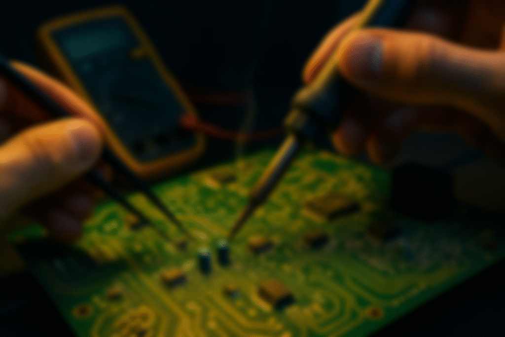 Elektronik kart tamir laboratuvarı